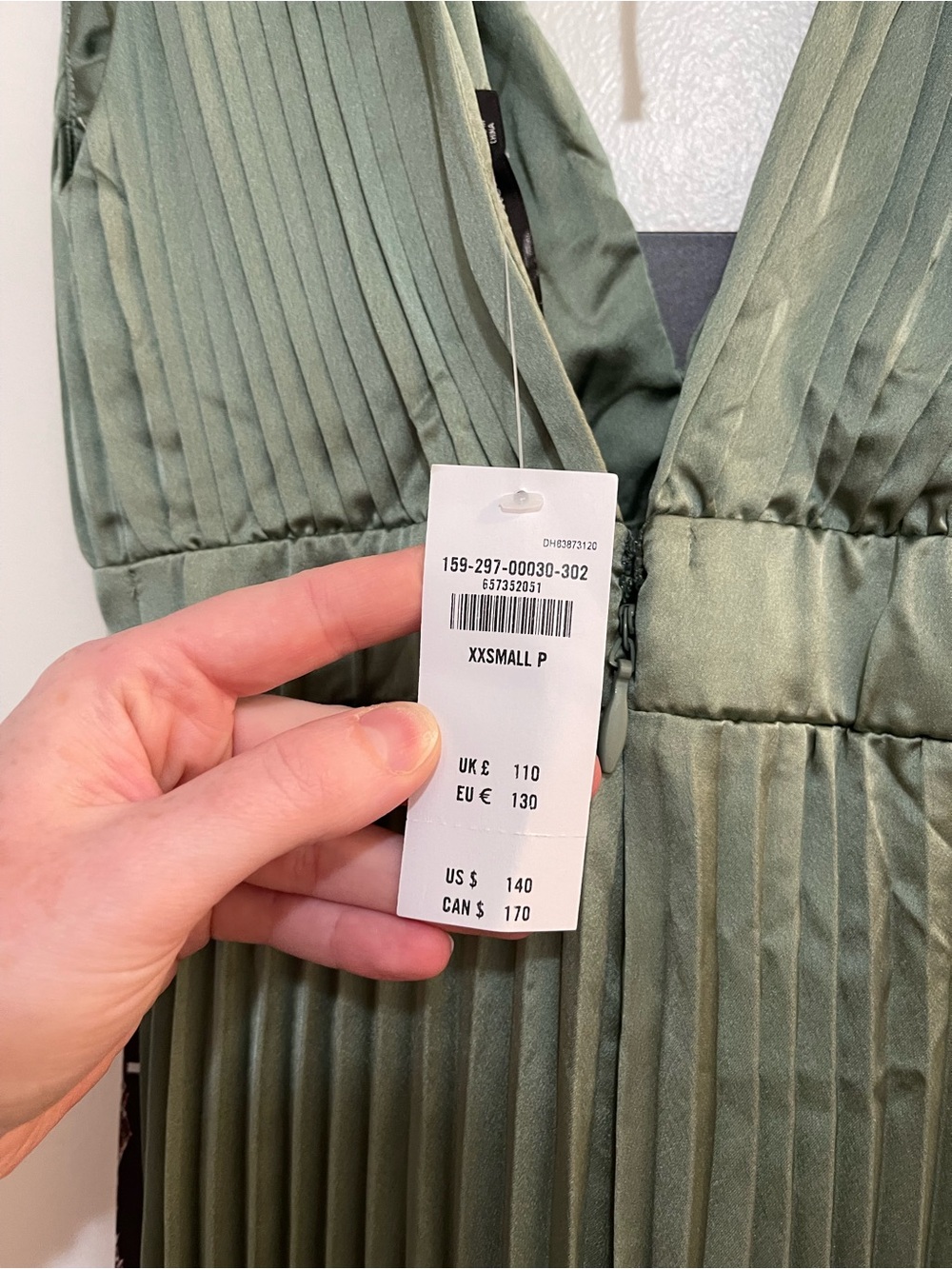 Abercrombie & Fitch Giselle Pleated Jumpsuit - Picture 6 of 8